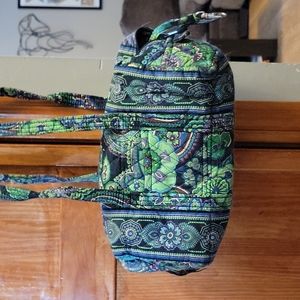 Blue and Green patterned purse